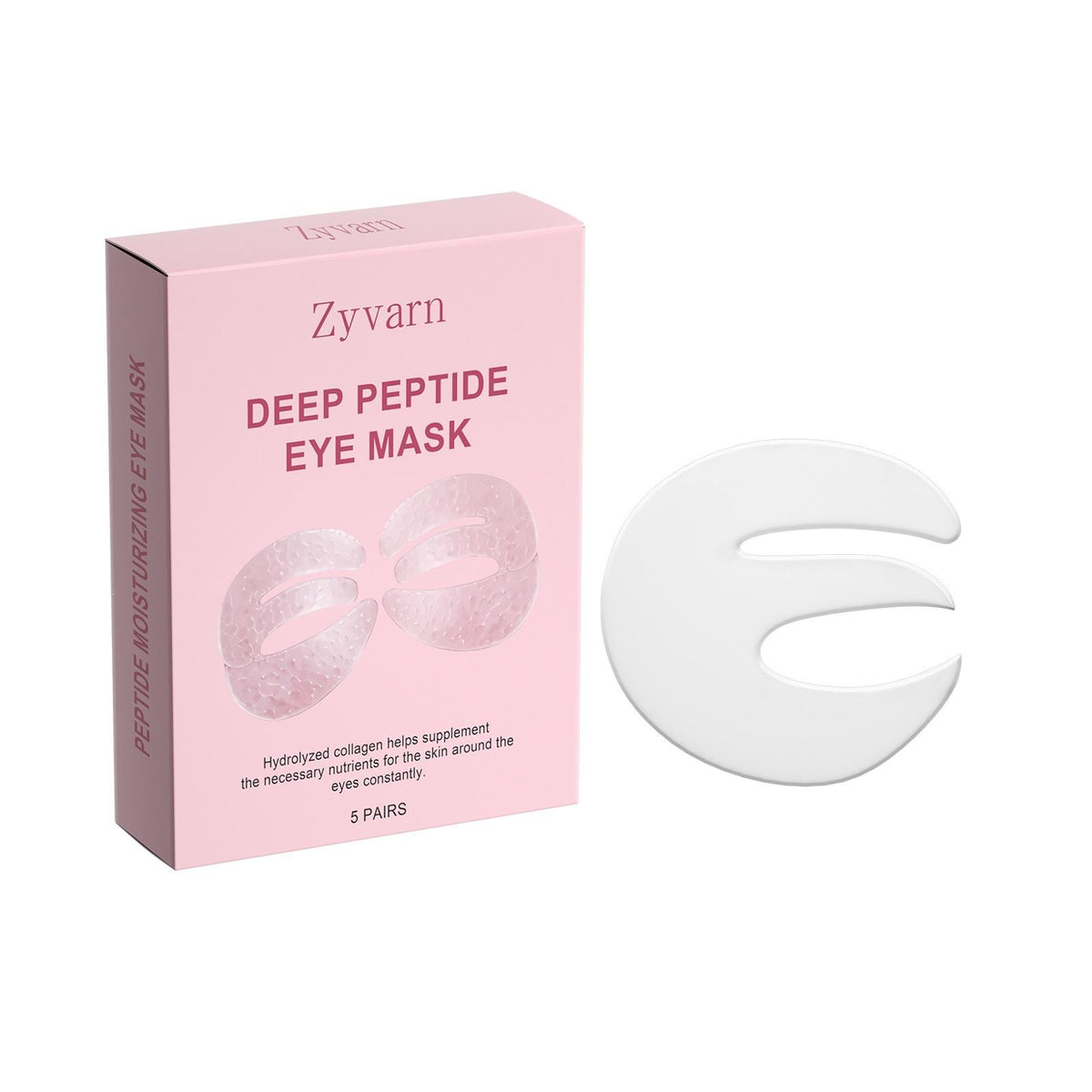 Patch per Occhi in Idrogel con Peptidi e Collagene