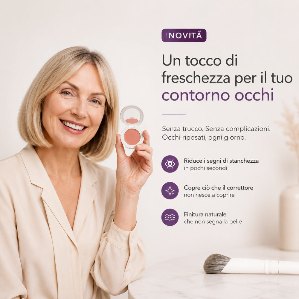 Base correttiva illuminante per il Contorno Occhi