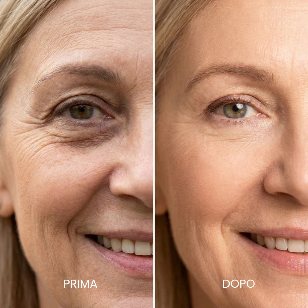 Patch per Occhi in Idrogel con Peptidi e Collagene